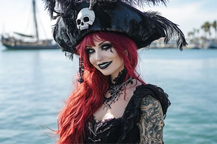 23+ Pirate Hairstyles for Halloween That Will Make You Stand Out)