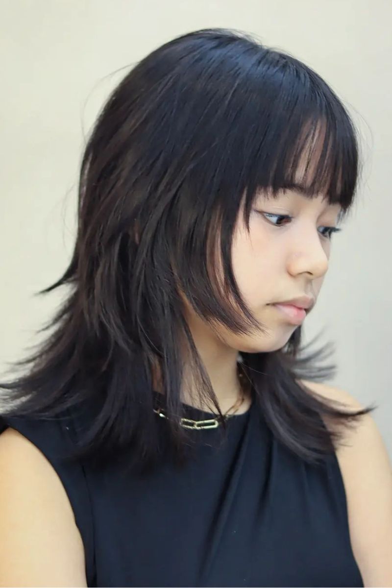 Japanese Wolf Cut texture