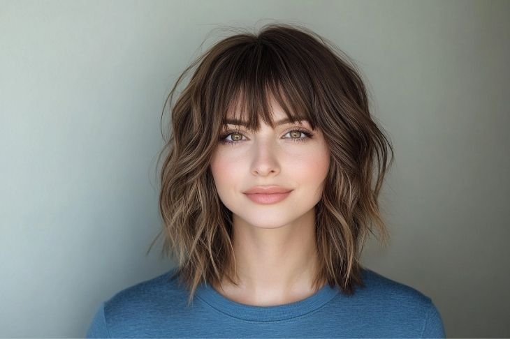 23+ Trending Short Shag with Bangs