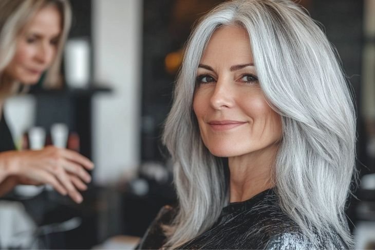 30+ Flattering Long Hairstyles for Women Over 50 to Look & Feel Fabulous!