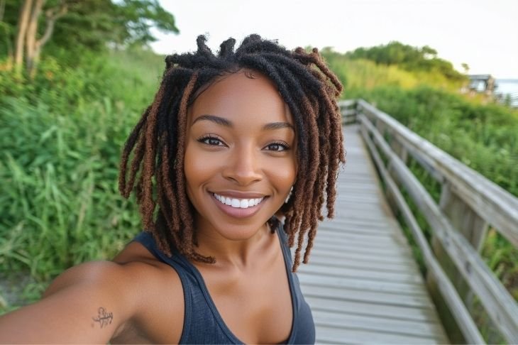 34+ Fluffy Locs for Black Women to Transform Your Look