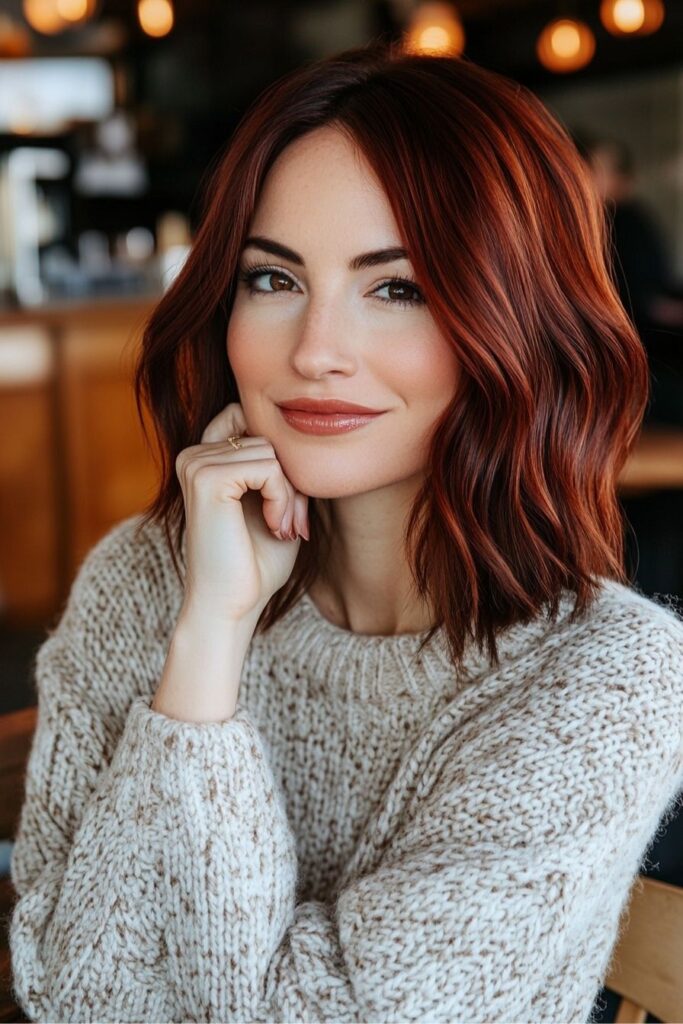 Chestnut Brown with Subtle Copper Lowlights