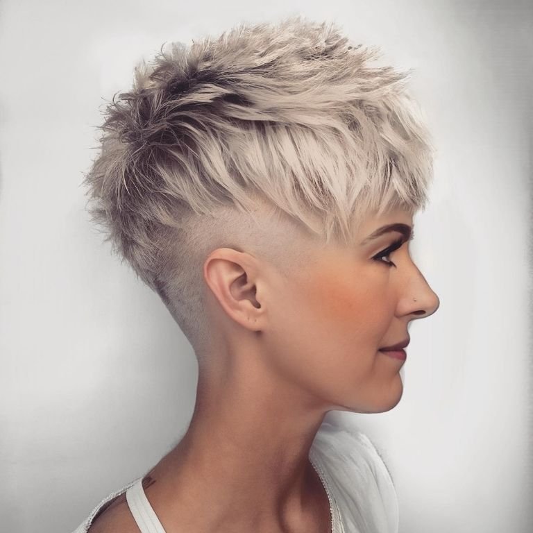 Edgy Undercut Pixie