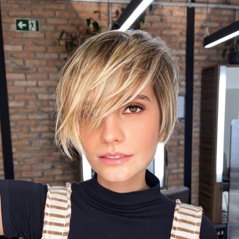 Side-Swept Pixie