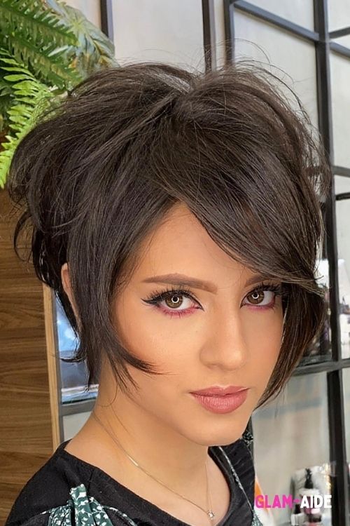 Voluminous Pixie Wolf Cut