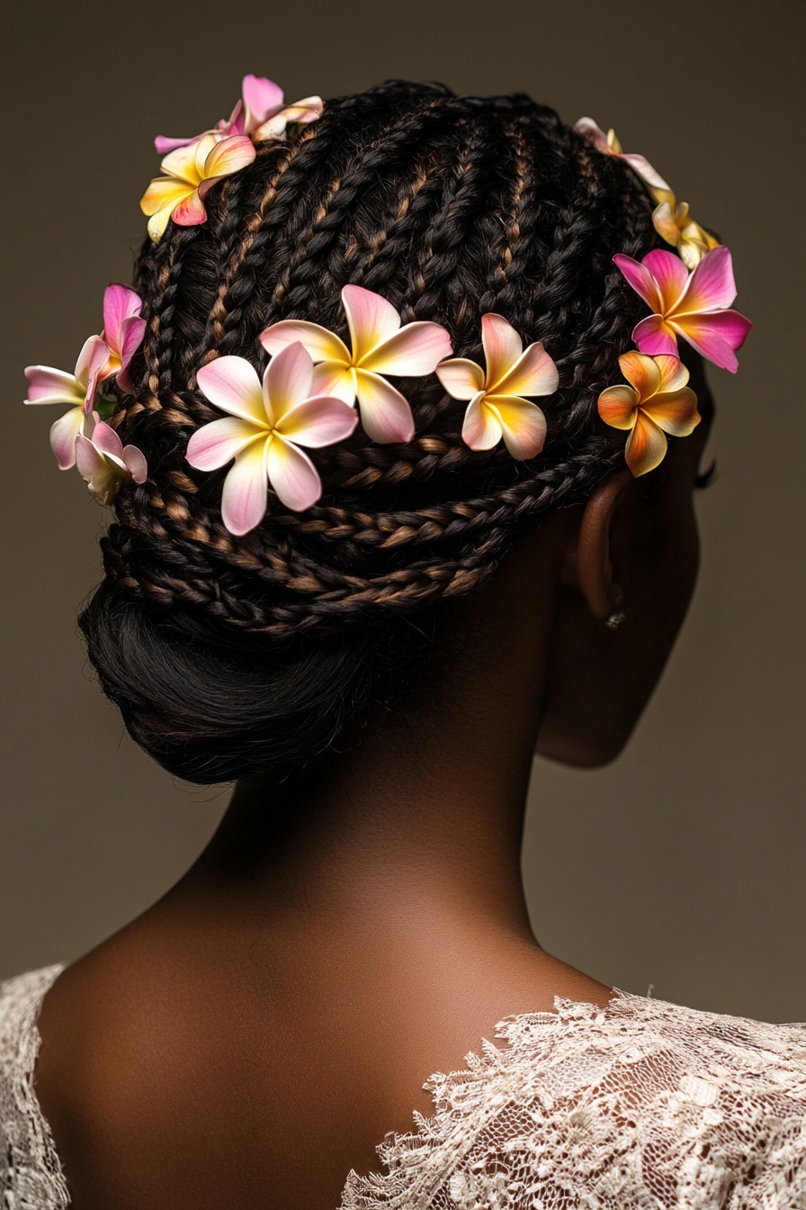 Floral Braided Crown