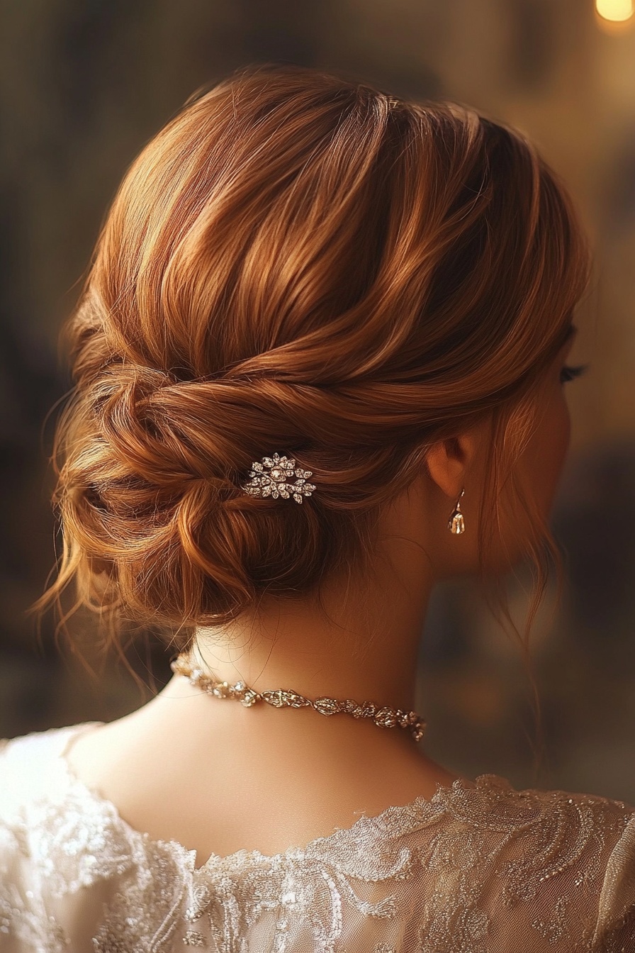 Romantic Low Chignon